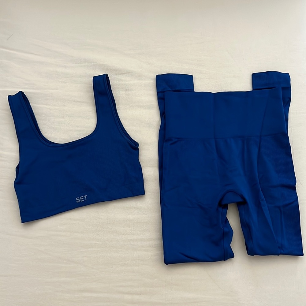 Dark Blue Set Active Set Size XS